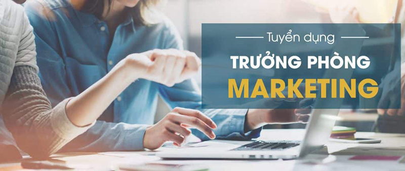 Tuyển dụng vị trí Trưởng phòng Marketing